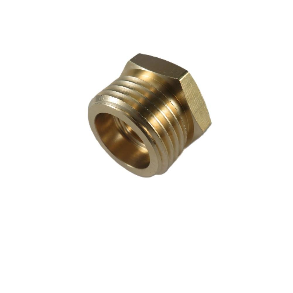 Garden Irrigation Garden Hose Bushing Brass Hose Adapter Brass Construction High Durability For Plumbing Applications