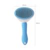 Pet Grooming Brush Dogs Brush Cat Brush Dog Slicker Brush Self Cleaning Brush Pet Shedding Tools Pet Comb for Dogs and Cat Gently Removes Loose