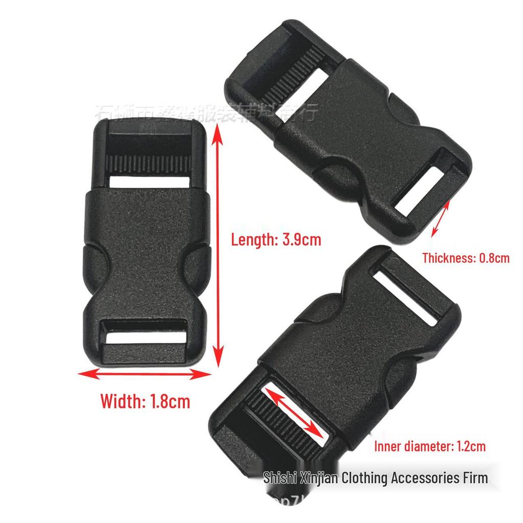 10mm Mini Buckle Nylon Pet Harness for Small Dogs, Adjustable DIY Craft Strap