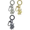 Stylish Key Holder Key Pendant Metal Key Adornment Dog Shape Stylish Key Jewelry Metal Texturte for Various Occasion
