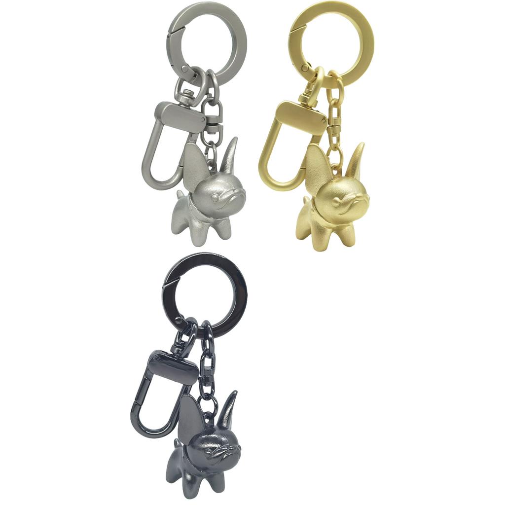 Stylish Key Holder Key Pendant Metal Key Adornment Dog Shape Stylish Key Jewelry Metal Texturte for Various Occasion