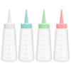 120ml Hair Oil Applicator Bottle Salon Shampoo Applicator Hair Cleaning Bottle Plastic Squeeze Bottle