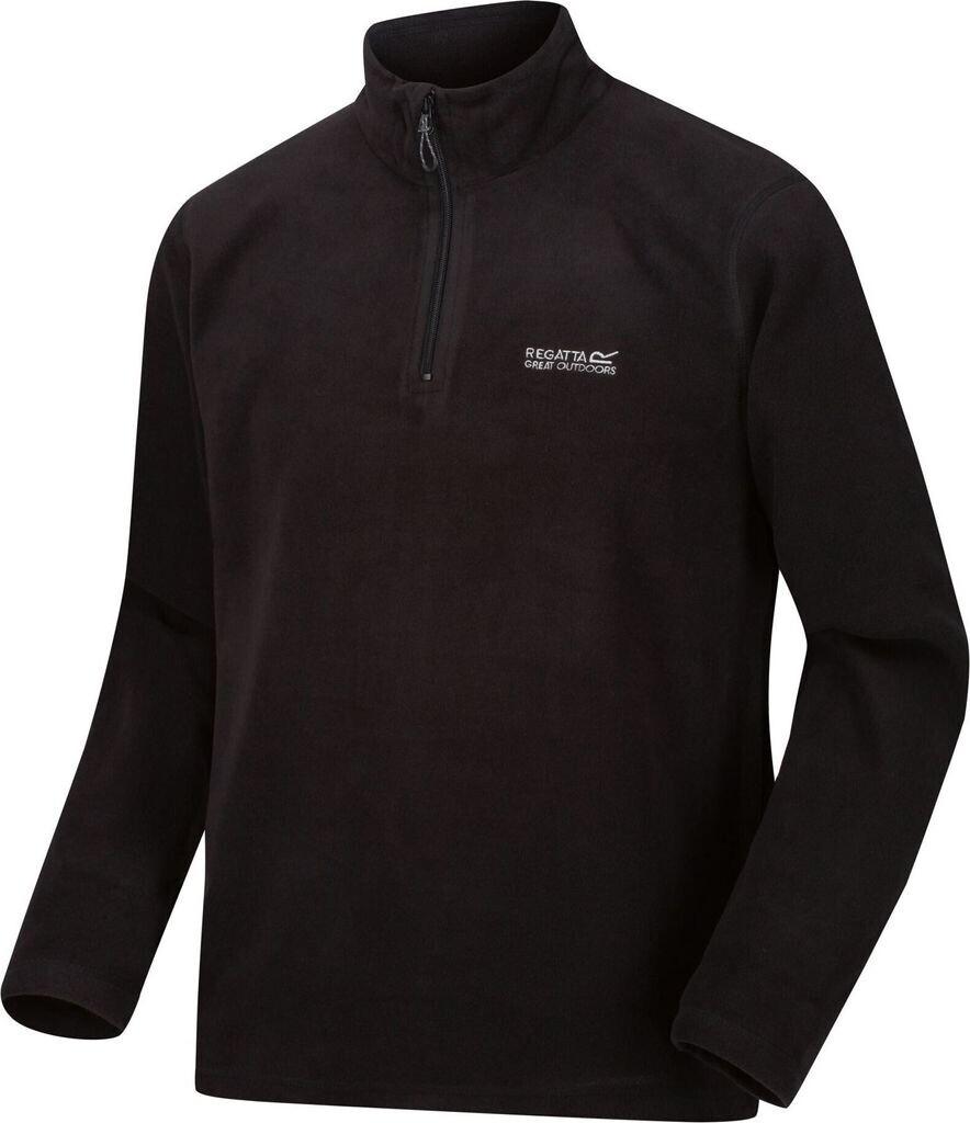 Куртка Regatta Men's Thompson Lightweight Half Zip Fleece (RMA021) (RMA021_800) черная