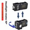 6 Lighting Modes Head Mounted Light USB Rechargeable Fishig Lantern Floodlight Headlamp  Night