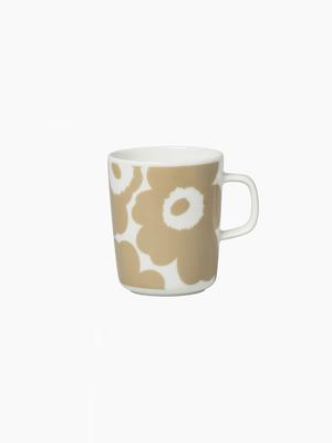 Marimekko Unikko Mug, Women's, 52152209470401, WhiteBeige