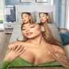 Singer Duvet Pillowcase Bedding Set Adult Boy A-Ariana G-Grande Girl Bedroom Decoration Children Gift Single Double Large Size
