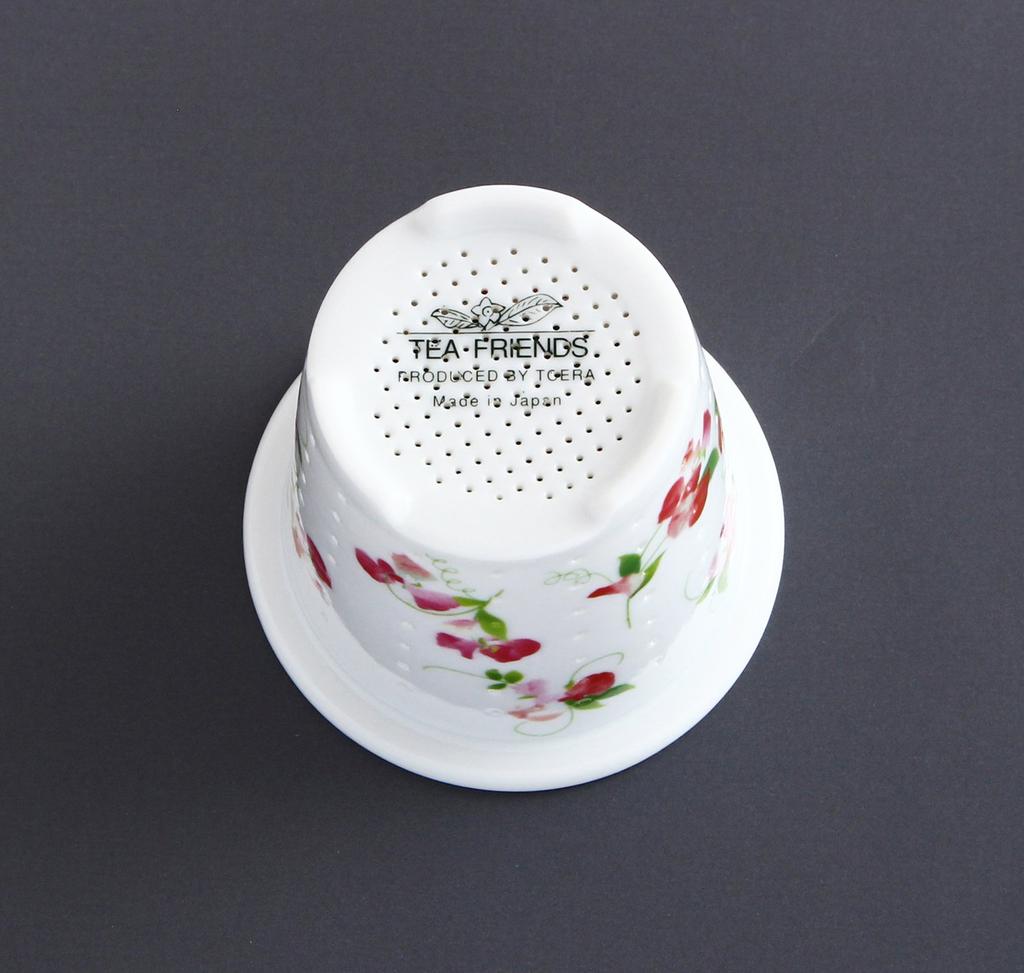 Arita Ware Celandine Glass Stylish Pot, Sweet Pea, Birth Flower of March, KA-300