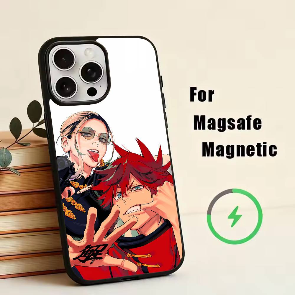 

G-Gokurakugai A-Alma Phone Case For iPhone17,16,15,14,13,12,11 Plus,Pro Magnetic with Magsafe Wireless Charging iPhone14Plus