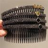 Skull Top Hair Styling Comb - Women's Bangs & Messy Hair Clip Accessory