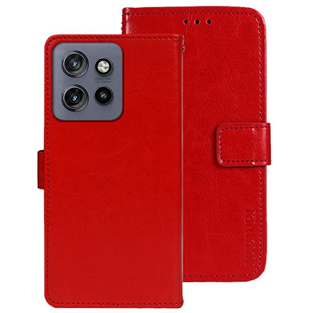 

IDEWEI For Motorola Edge 50 Neo 5G/Moto S50 5G/Thinkphone 25 5G Stand Case Crazy Horse Texture Leather Phone Cover G