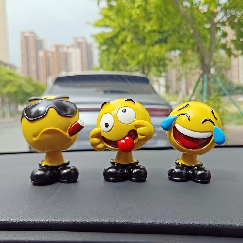A Creative Fun Car Ornament, A Decorative Piece for The Car Dashboard and Desktop, Unique and Personalized Accessory, Comes with A Black Pad.