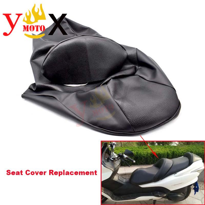 Replacement Black PU Leather Scooter Motorcycle Seat Cover Cushion Guard Waterproof For Honda Forza 250 2005 2006 2007 05-07 06