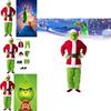 Der Grinch Weihnachtskostüm Cosplay Outfit Für Erwachsene Feierparty