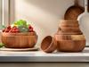 Acacia Wood Salad Bowl