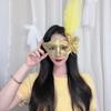 Venetian Party Mask Lightweight Feather Half Face Mask Cosplay Costume Mask High-Quality For Banquet Hall Fun Activity Carnival