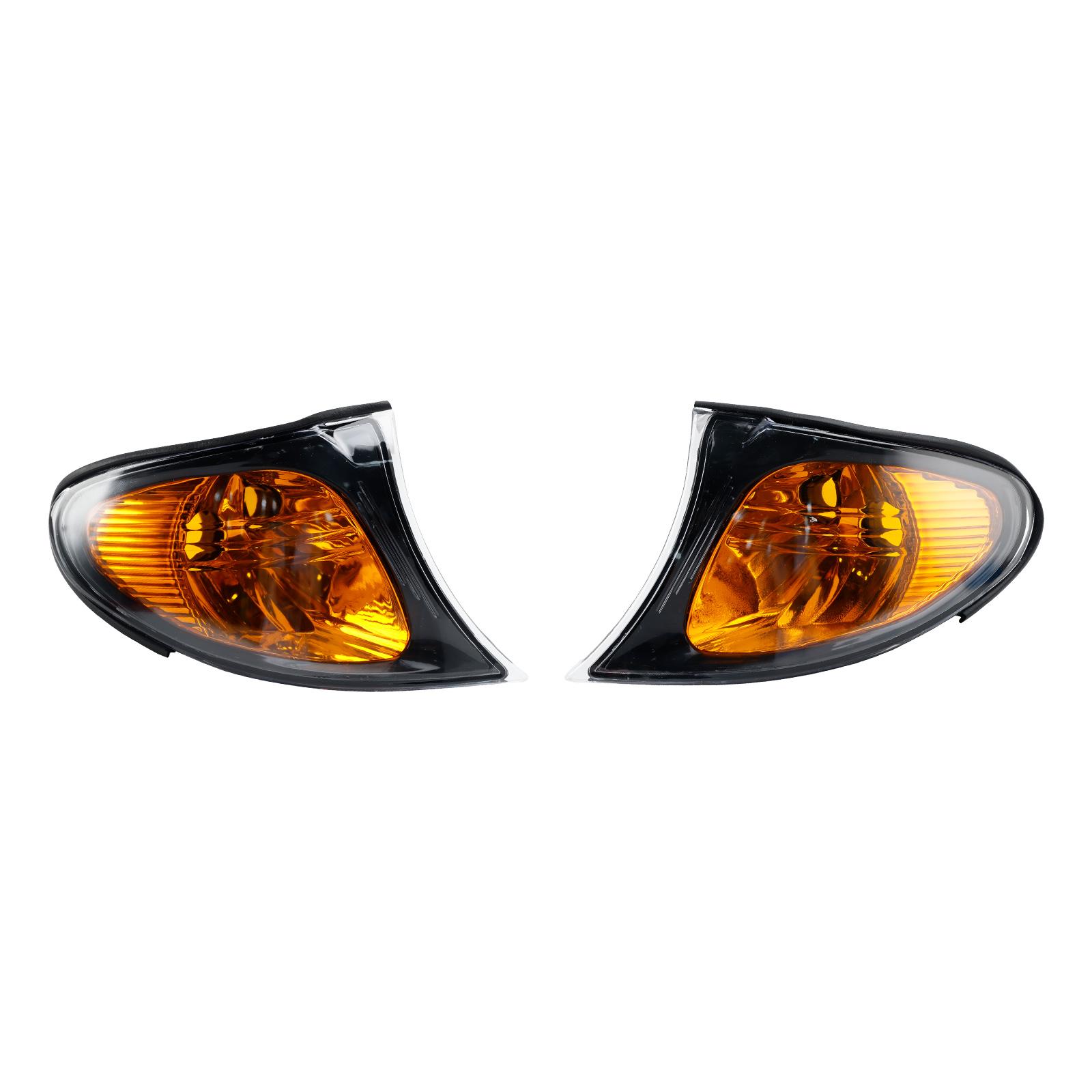 

2 шт. передний указатель поворота желтый угловой фонарь для BMW 3 серии E46 2002 2003 2004 2005