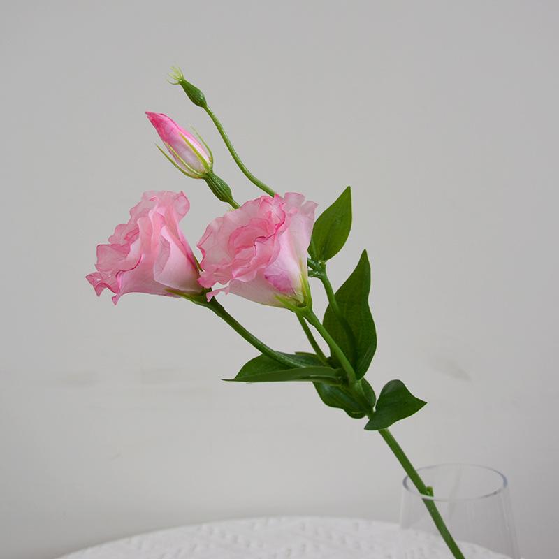 Silk Eustoma: Elegant Artificial Flowers for Home, Dining, and Wedding Décor