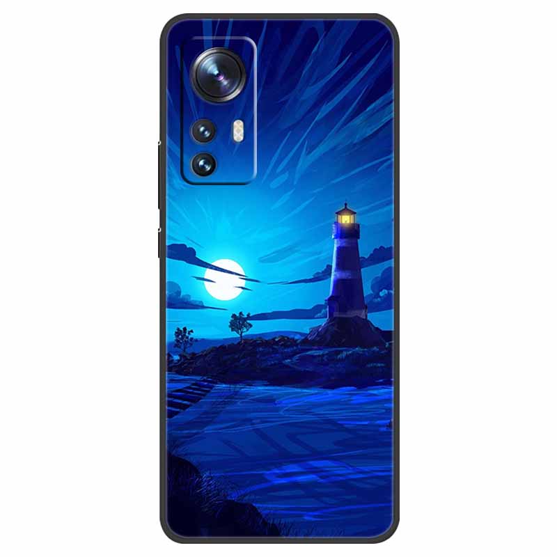 For Xiaomi 12 Lite 5G Case Shockproof Soft Silicone TPU Back Cover For Xiaomi Mi 12 Lite 5G Phone Case Mi12Lite 12Lite Cartoon