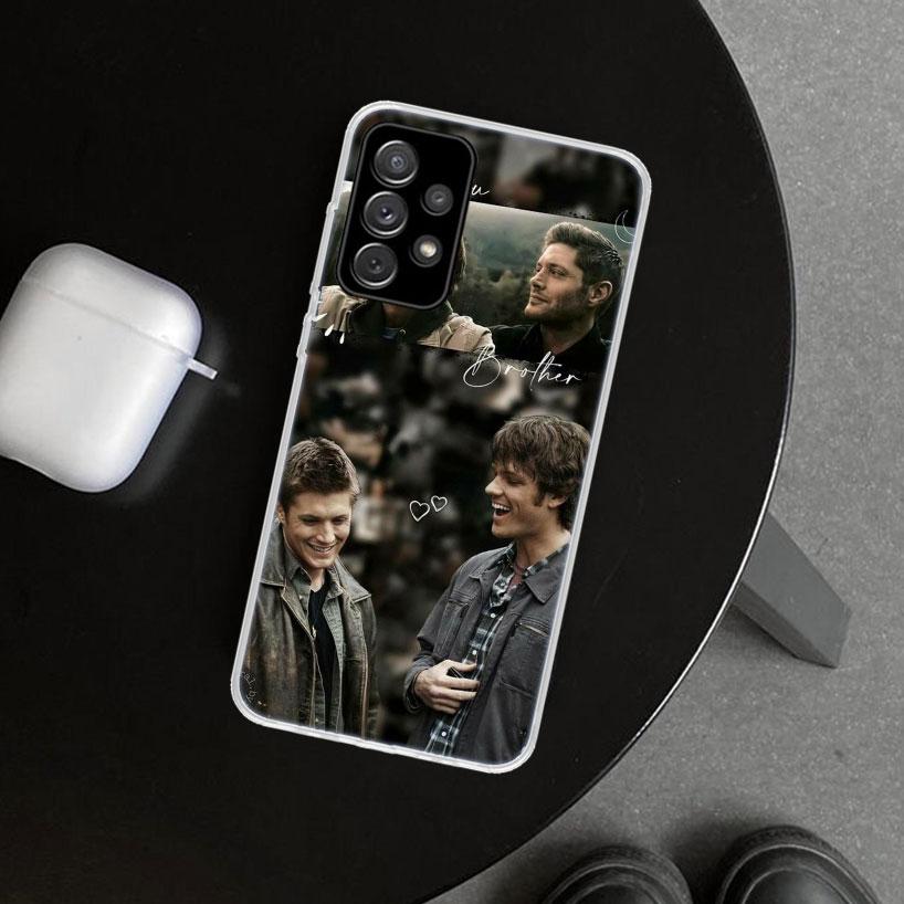 Babaite Supernatural SPN Dean And Sam Phone Case Cover for Samsung Galaxy A12 A22 A32 A52 A72 A02S A51 A50S A31 A20S A10S Note 2