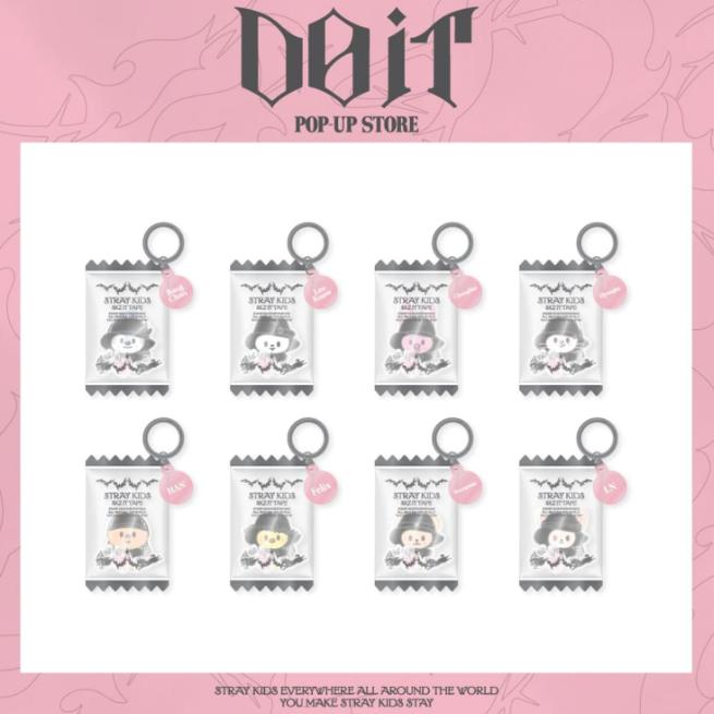 

Предзаказ Stray Kids DO IT POP-UP Store MD SKZOO Шейкер брелок Jiniret