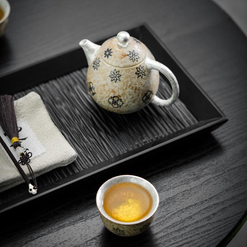 Chaxun Gilded Silver Flint Red Tea Set