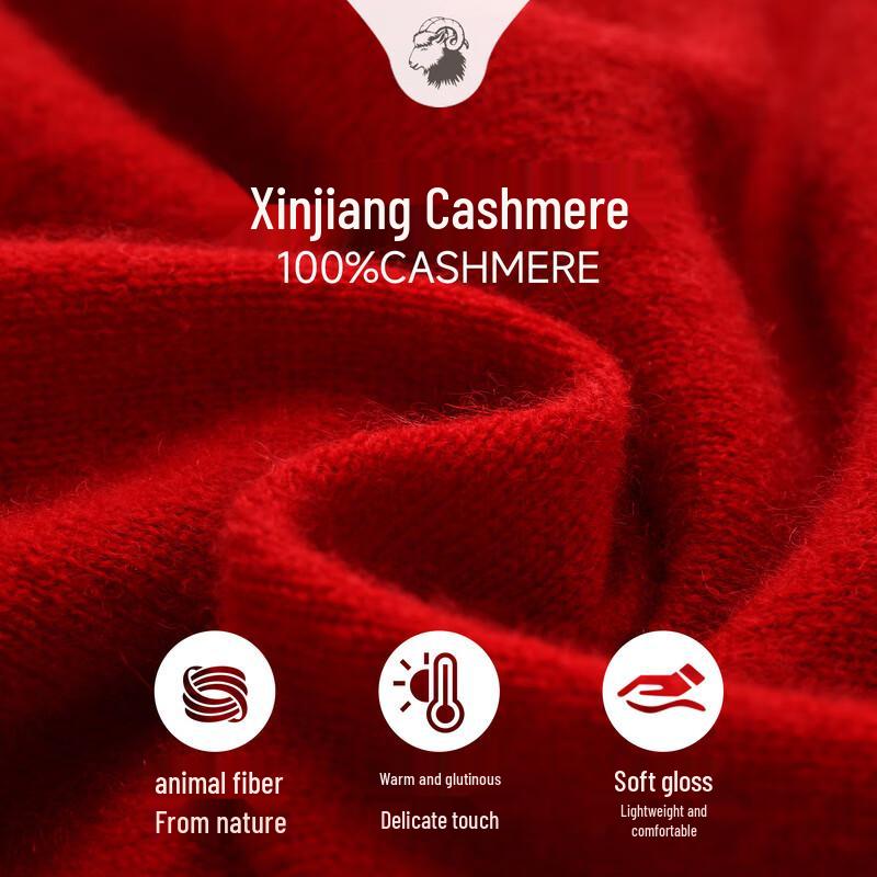 Women's New Chinese Style Stand-up Collar Cashmere Sweater