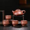 Handmade Yixing Zisha Stone Scoop Teapot