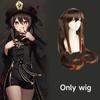 Hutao Cosplay Costume Uniform Wig Cosplay Anime Game Hu Tao Chinese Style Halloween Costumes For Women