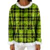 Women's Casual Fleece Sweatshirt  Long-Sleeve Round  Neck Casual Comfortable Loose-Fit Lightweight Women's Flannel Sweatshirt