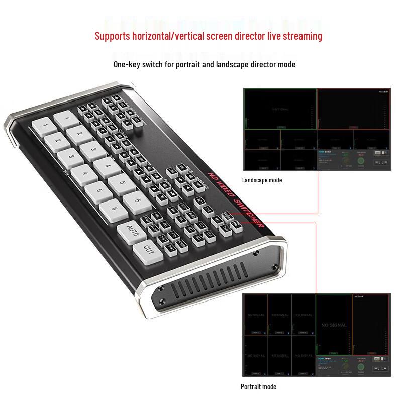Oton A19 6-Channel Live Production Video Switcher