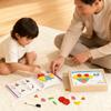 Creative Wooden Magnetic Tangram Puzzle Toys, Geometric DIY Block Puzzles With Smooth Durable Edges