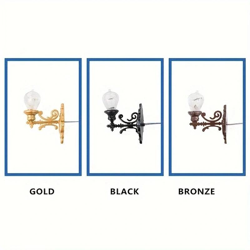 1Stk Modell Wandlampe Moos Mikro Landschaft Dekoration Lampe Architektonisches Sandtischmodell Wandlampe Material