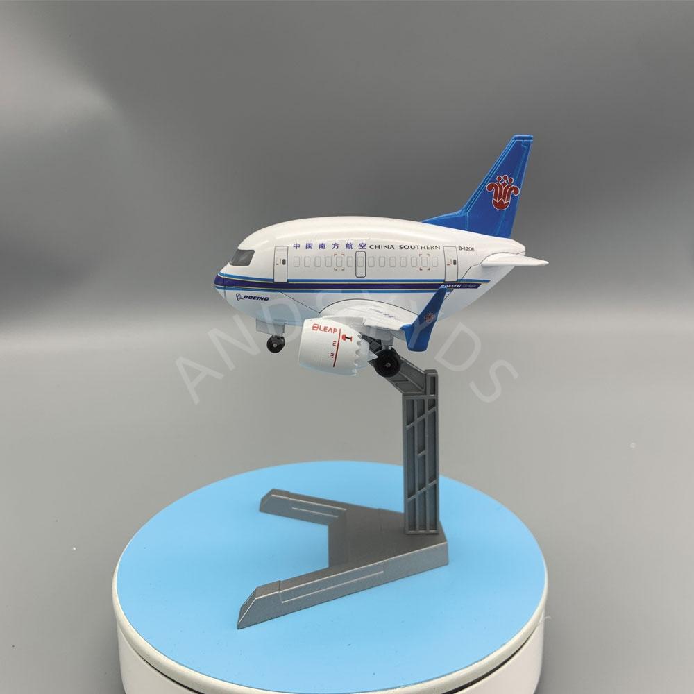Aircraft Egg Machine Alloy B737 China Southern Airlines Q Version Models Plane airplanes Model Decoration Home Display
