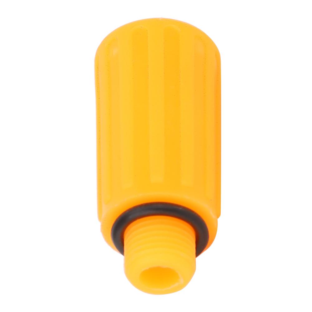 5pcs 9mm Orange Breathing Rod Vent Cap Air Compressor Pump Accessories