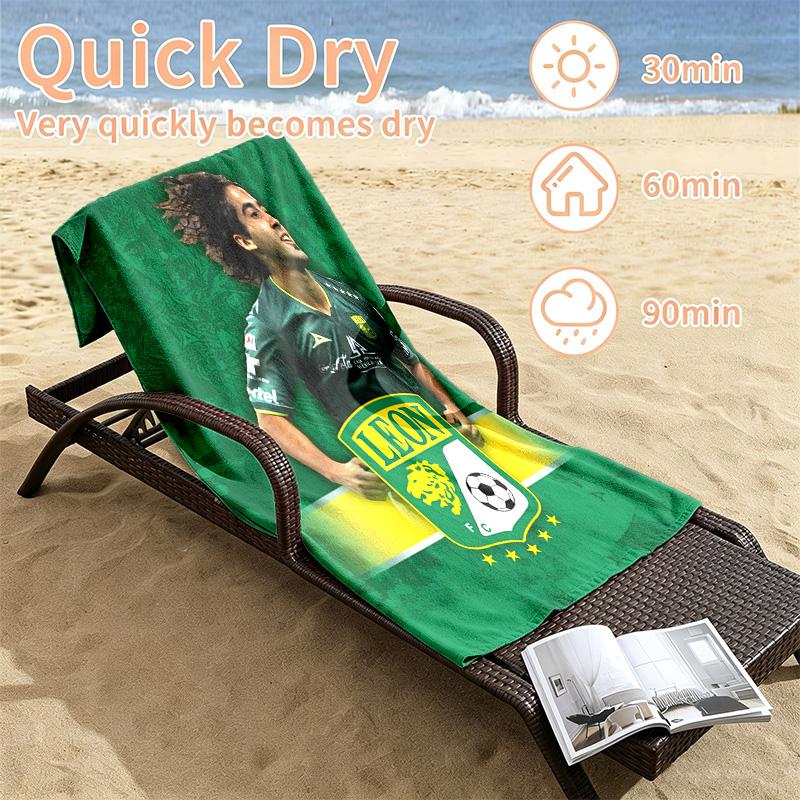 Club Leon Beach towels also serve as bath towels summer essential a musthave for the outdoors the beach and the pool