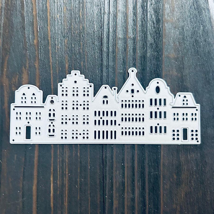 House Dies Cuts For Card Making, Cutting Dies, Metal Die Cutting Mold, Scrapbooking Dies, DIY Etched Embossing Stencil For Craft