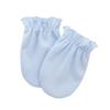 Infant Anti-scratch Gloves Face-protection Gear Elastic Cuffs Solid Color Thin Cotton Breathable Lightweight One Size Neutral