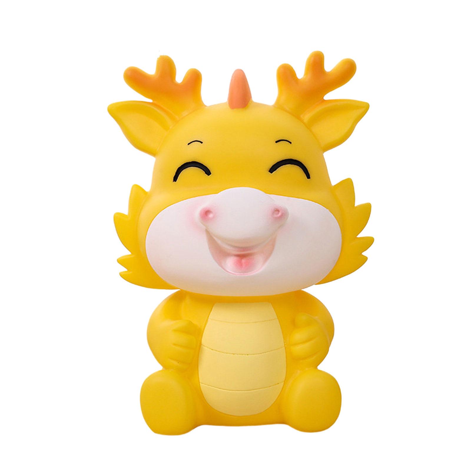 

Stylish Dragon Piggy Banks Save Money Organization Box Household Decor for School Office Bedroom Dormitory Container C2