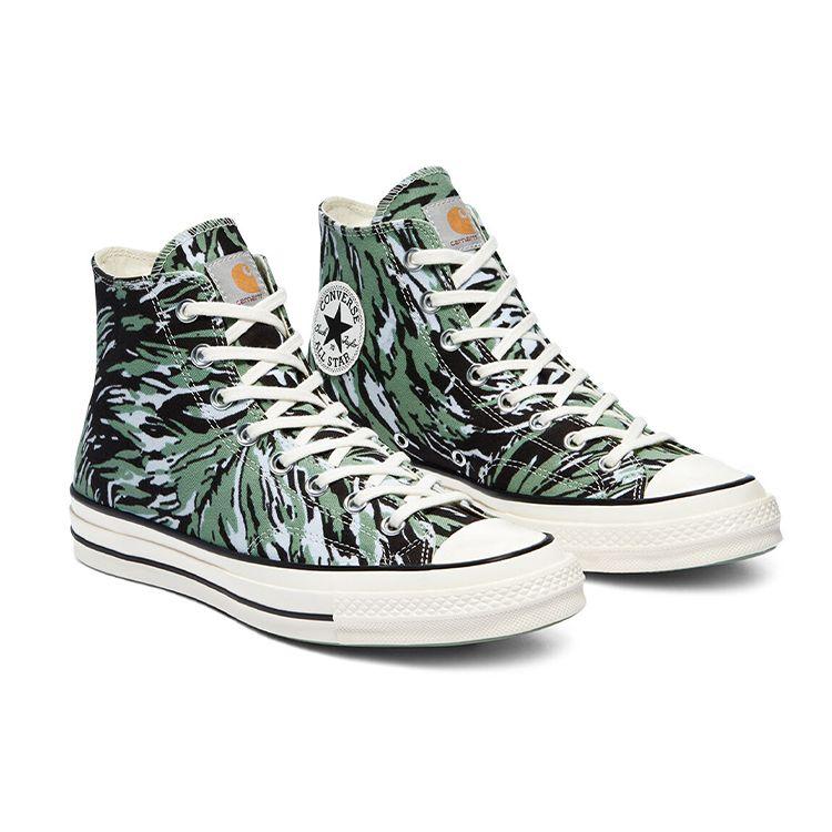 Tênis Unissex Carhartt WIP x Converse Chuck 70 High Hinterland Verde Manjericão Plein-Air 171237C