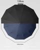 24-Rib Automatic Folding Umbrella with UV Protection for Sun and Rain.