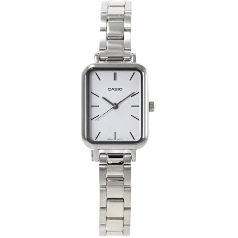 CASIO Casio Casio Standard Cheap Casio Chipukashi Watch Watch Watch Women's Brass Metal Silver Wh...