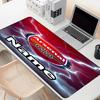 Custom Name Personalized football team Pattern Mousepad, Laptop PC Desk Mat, Decorative Desk Mat for Home Keyboard Pad Gift