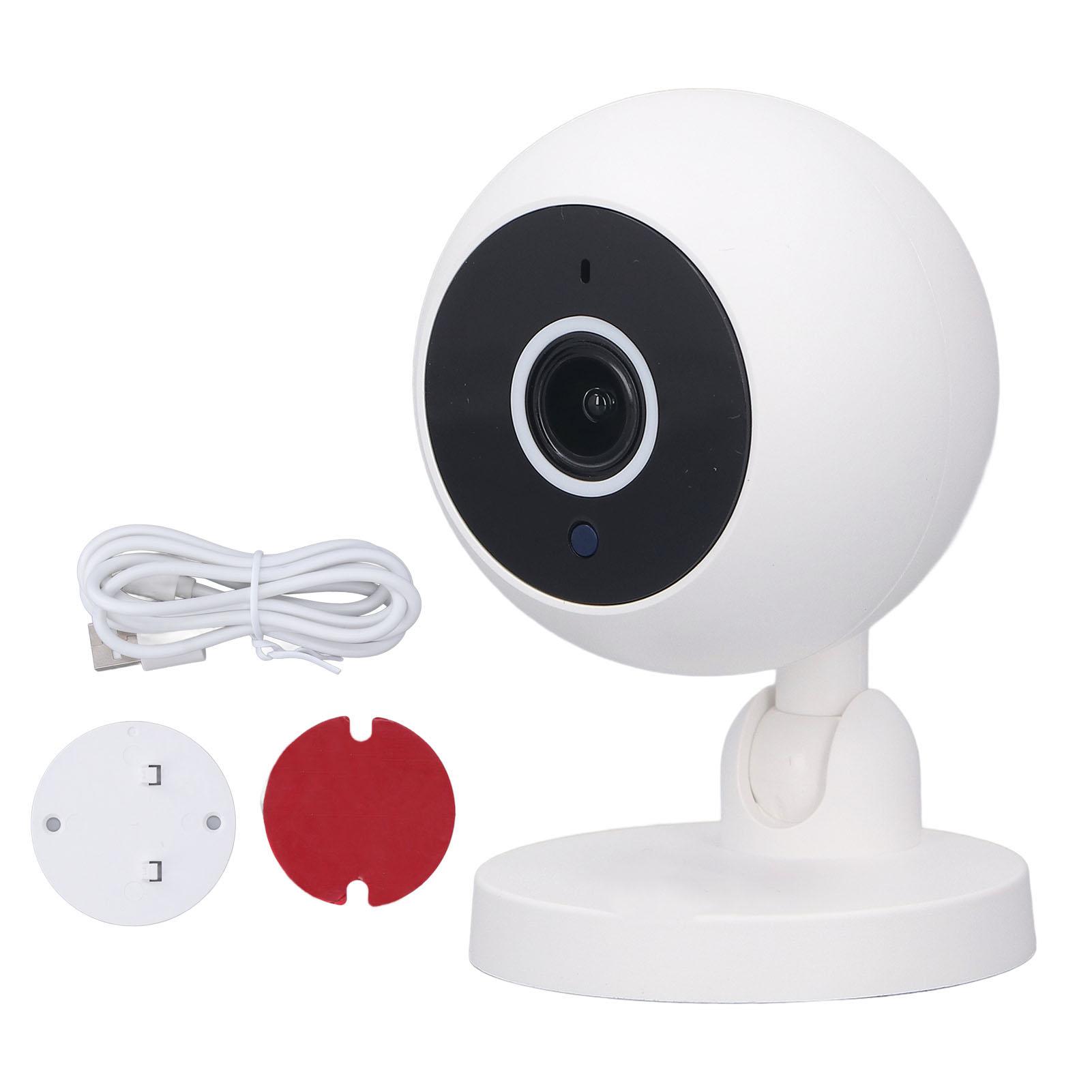 

Smart Security Camera ABS FHD WiFi Infrared Wireless Household Surveillance Camera for Home Office