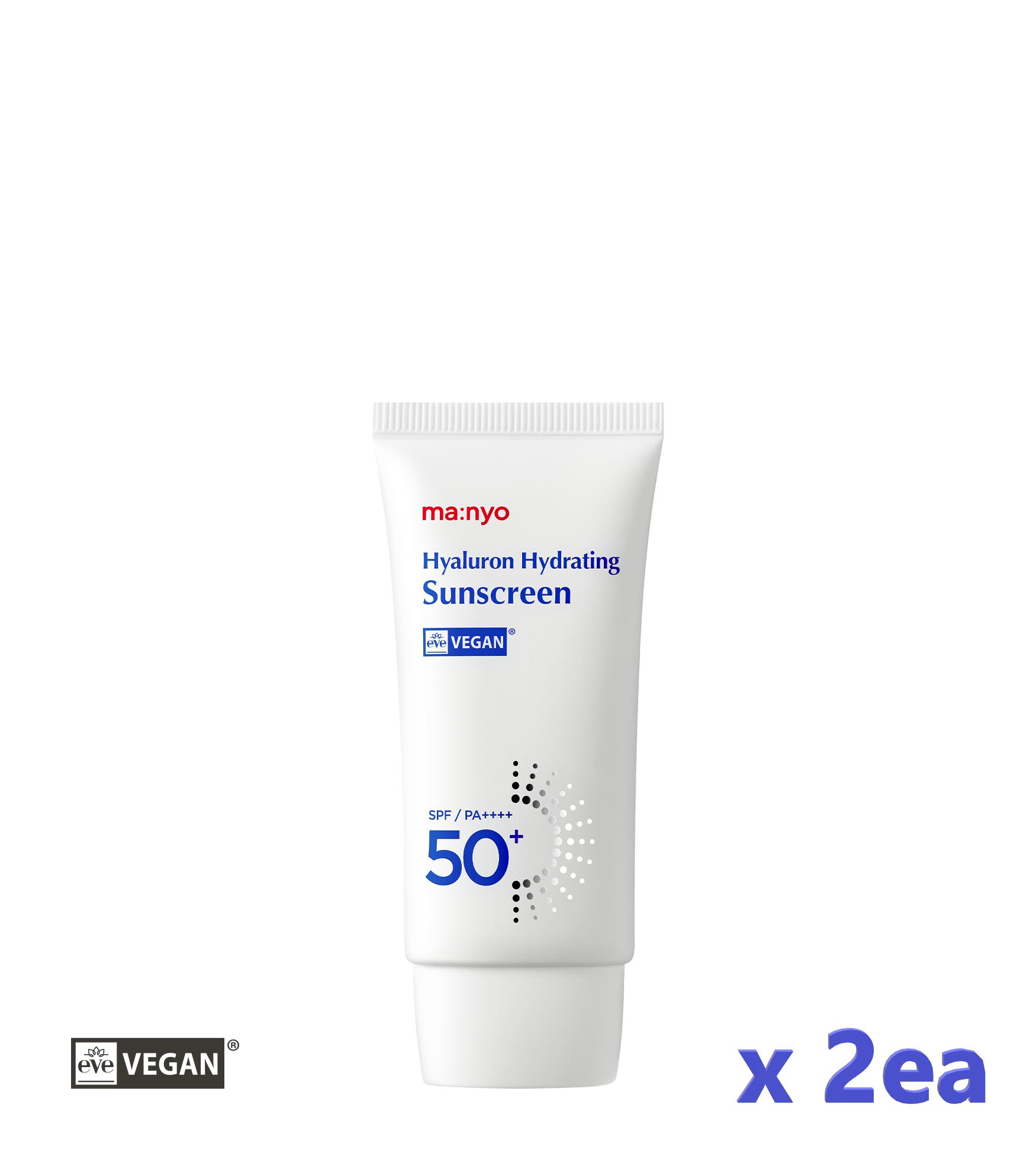 

MANYO, УВЛАЖНЯЮЩИЙ СОЛНЦЕЗАЩИТНЫЙ КРЕМ С ГИАЛУРОНОМ 50мл 50ml (1ea)