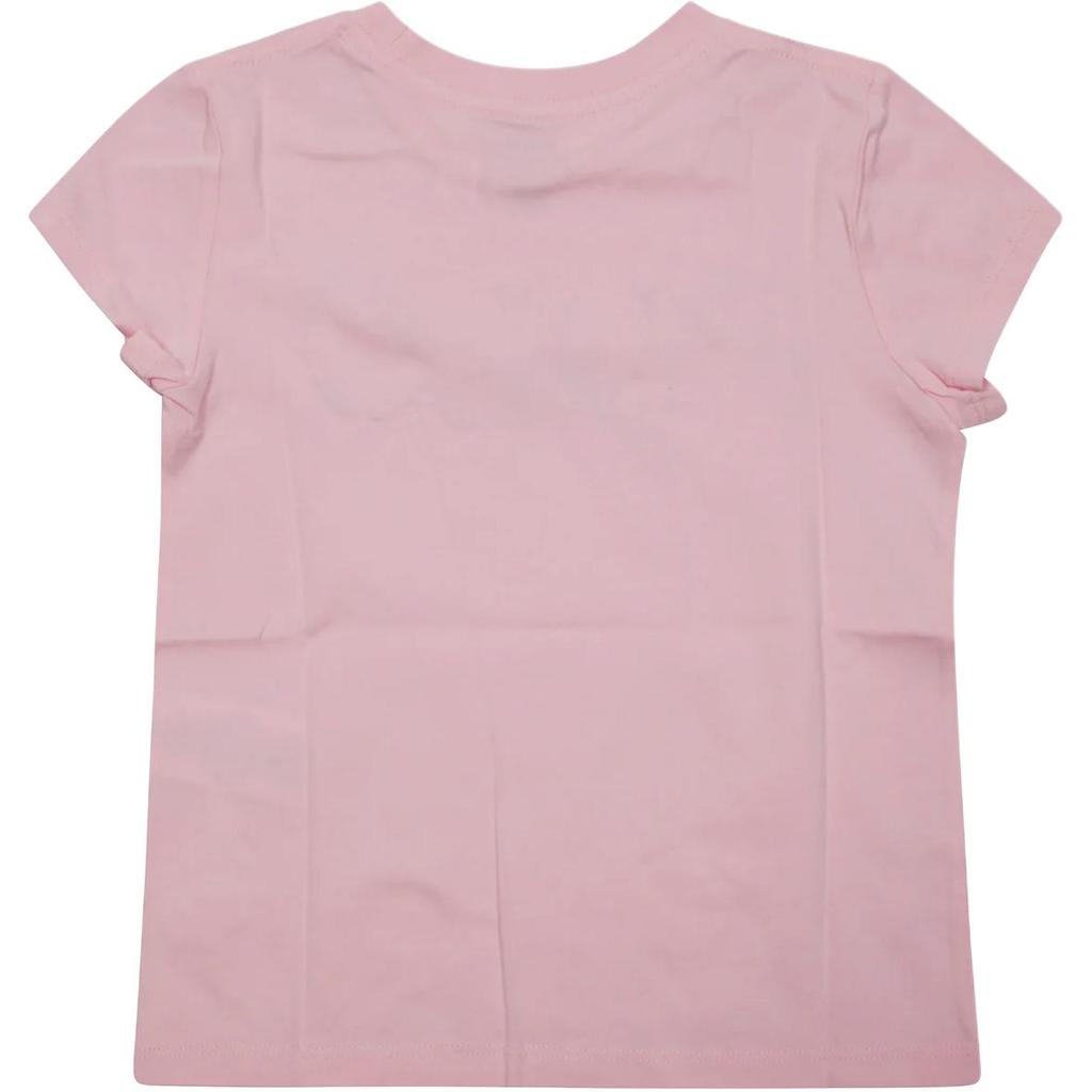 Polo Ralph Lauren Logo Crew Neck Short Sleeve T-Shirt Kids tops Pink 313965131-001