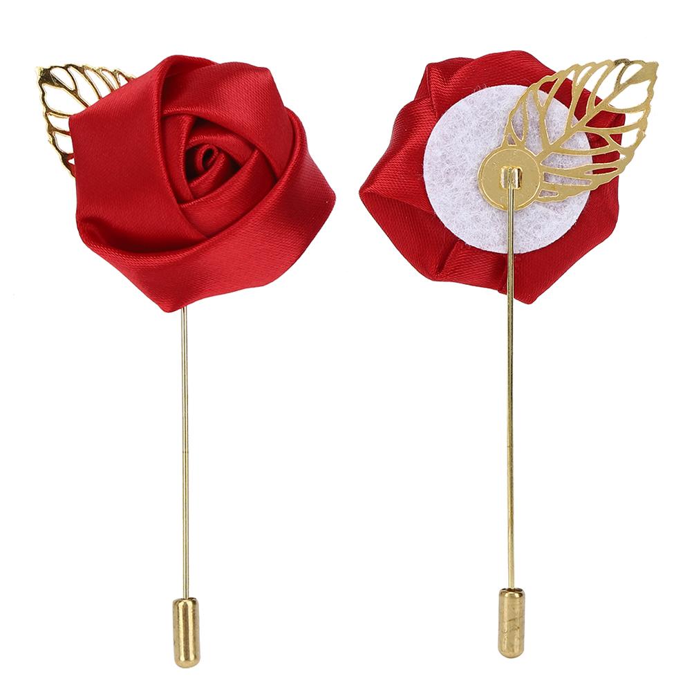 8Pcs Fashionable Handmade Brooch Lady Men Corsage Jewelry for Bridal Wedding Prop Decoration