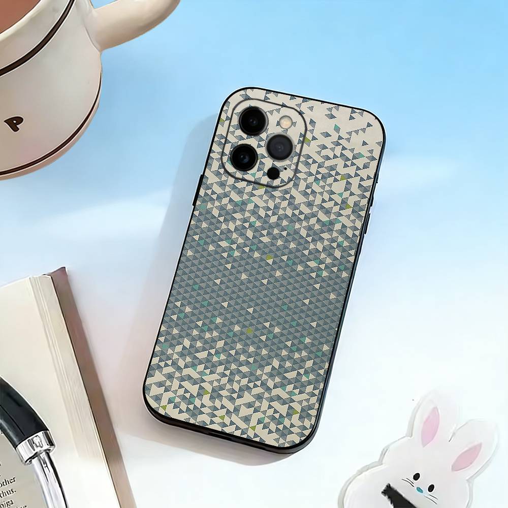 Carbon Fiber Weave Phone Case For iPhone 17, 16,15,14,13,12,11 Plus,Pro Max, Others Soft Black Cover