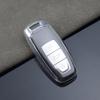 For A6 A7 A8 E-tron Q5 Q7 Q8 C8 D5 Transparent TPU Car Remote Key Case Cover Shell Keyless Holder Fob Accessories