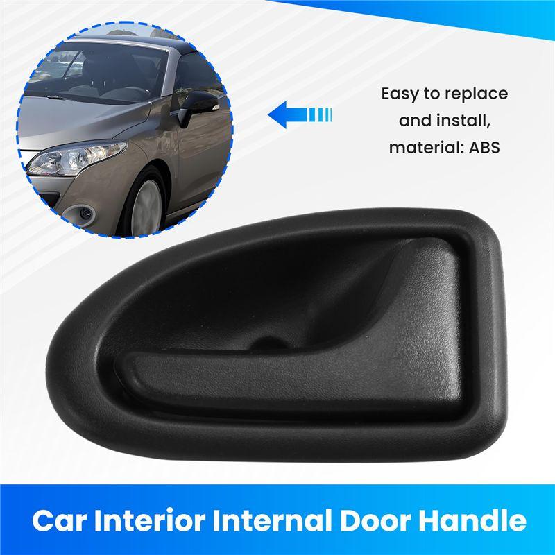 Portable For Renault Clio II Megane I Scenic I Car Interior Door Handle Inside Inner Door Knob Replacement Part