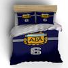 "AFA logo and stripes." Bedding sets Duvet cover sets Duvet covers Pillowcases(1 * Duvet Cover 2 * Pillowcases without duvet insert)